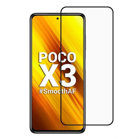 Protection d’écran Xiaomi Poco X3 GT en verre trempé full size