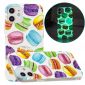 Coque iPhone 12 mini Fluorescente Macarons