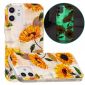 Coque iPhone 12 mini Fluorescente Tournesol Vintage