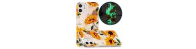 Coque iPhone 12 mini Fluorescente Tournesol Vintage