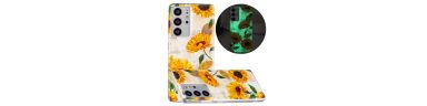 Coque Samsung Galaxy S21 Ultra 5G Fluorescente Tournesol Vintage