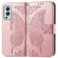 Housse OnePlus Nord 2 5G Papillon Relief
