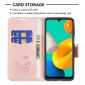 Housse Samsung Galaxy M32 Papillons fonction support