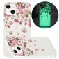 Coque iPhone 13 Fluorescente Fleurs