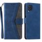 Housse Samsung Galaxy M32 Folio bicolore à lanière