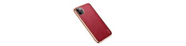 Coque iPhone 11 Pro Max SULADA effet cuir grainé