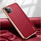 Coque iPhone 11 Pro Max SULADA effet cuir grainé