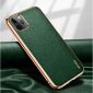 Coque iPhone 11 Pro Max SULADA effet cuir grainé