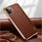 Coque iPhone 11 Pro Max SULADA effet cuir grainé