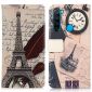 Housse Xiaomi Redmi Note 8 2021 Tour Eiffel et lettre