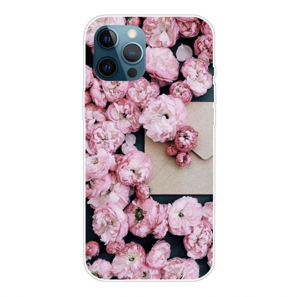 Coque iPhone 13 Pro Max Fleur ROSE