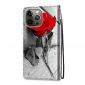 Housse iPhone 13 Pro Max Rose rouge