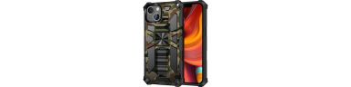 Coque iPhone 13 Pro Camouflage Militaire Fonction Support