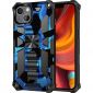 Coque iPhone 13 Pro Camouflage Militaire Fonction Support