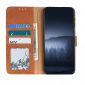 Housse Motorola Edge 20 Pro effet cuir rétro KHAZNEH