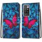 Housse Xiaomi Redmi 10 Papillons bleus et rose