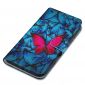 Housse Xiaomi Redmi 10 Papillons bleus et rose