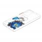 Coque Xiaomi Mi 11i 5G / Poco F3 fleurs et papillons bleus avec anneau
