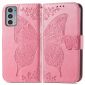 Housse Motorola Edge 20 Papillon Relief