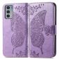 Housse Motorola Edge 20 Papillon Relief