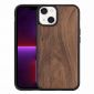 Coque iPhone 13 premium Bois - Marron Foncé