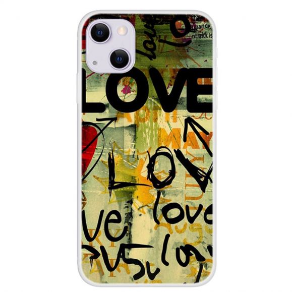 Coque iPhone 13 Love Love Love