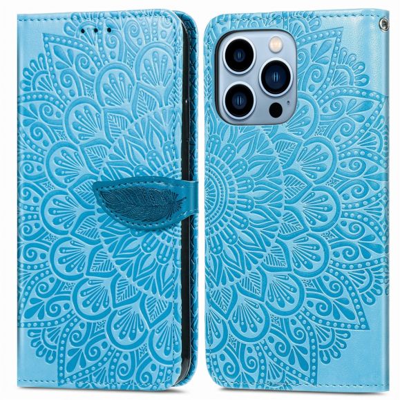 Housse iPhone 13 Pro Max Mandala Leaf