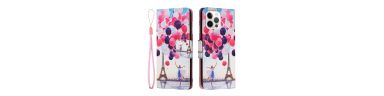 Housse iPhone 13 Pro Tour Eiffel Fille Ballon