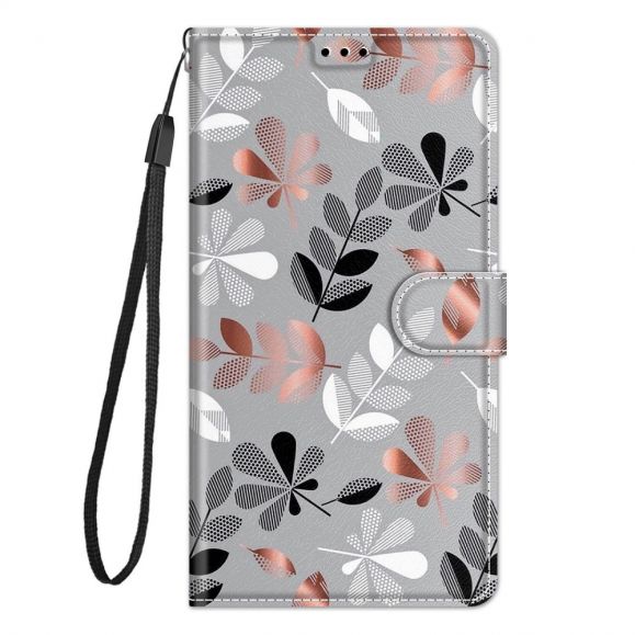 Housse iPhone 11 Illustration feuilles sauvages