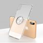 Coque iPhone XS Max Transparente avec anneau magnétique