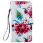 Housse iPhone 13 Pro Paon fleur