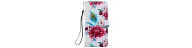 Housse iPhone 13 Pro Paon fleur