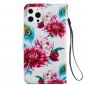 Housse iPhone 13 Pro Paon fleur