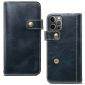 Housse iPhone 13 Pro DENIOR cuir vintage