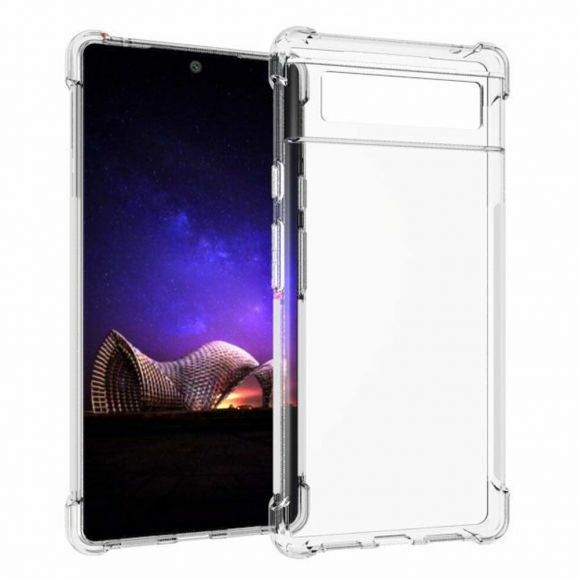 Coque Google Pixel 6 transparente angles renforcés