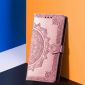 Housse OnePlus 9 Pro Mandala relief en simili cuir