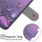 Housse Samsung Galaxy A72 5G / A72 4G Illustration fleurs violettes