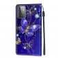 Housse Samsung Galaxy A72 5G / A72 4G Papillon violet