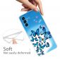 Coque Samsung Galaxy A13 5G Papillons Bleus