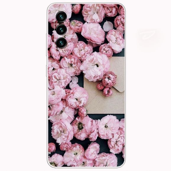 Coque Samsung Galaxy A13 5G / 04s Fleur ROSE