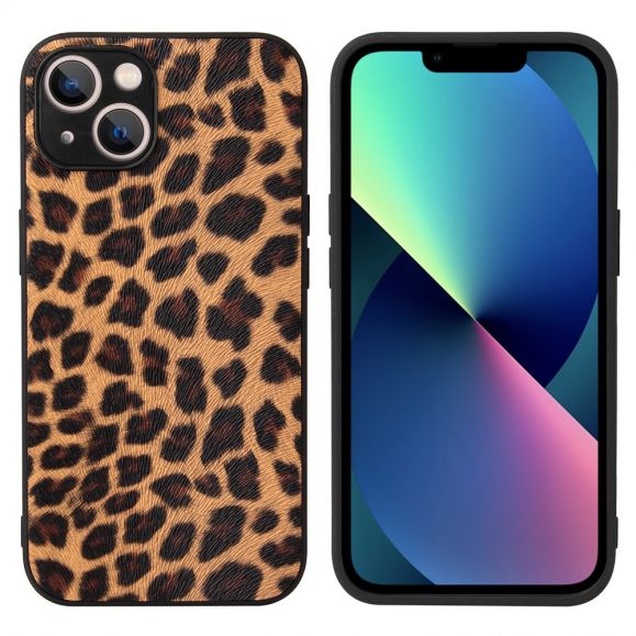 Coque iPhone 13 mini motif léopard