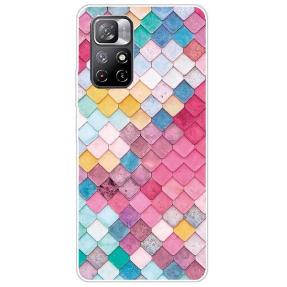Coque Xiaomi Poco M4 Pro 5G Colorful Squares