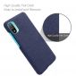 Coque Motorola Moto E20 / E30 / E40 revêtement tissu