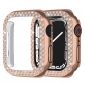 Apple Watch 7 45mm - Coque avec minis cristaux