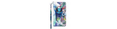 Housse Samsung Galaxy A03s hibou aquarelle