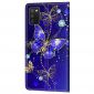 Housse Samsung Galaxy A03s Papillon violet