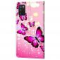 Housse Samsung Galaxy A03s Papillons roses