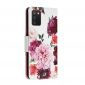 Housse Samsung Galaxy A03s Pivoine fleur