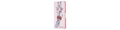 Housse Samsung Galaxy M52 5G girafe avec lunettes