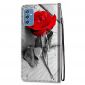 Housse Samsung Galaxy M52 5G Rose rouge